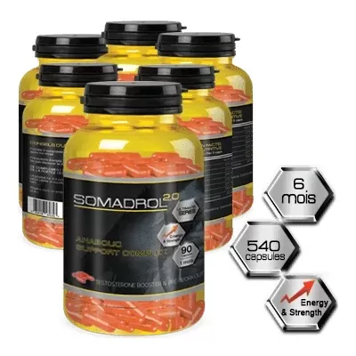 SOMADROL : CURE DE 6 MOIS - 2 BOITES GRATUITES
