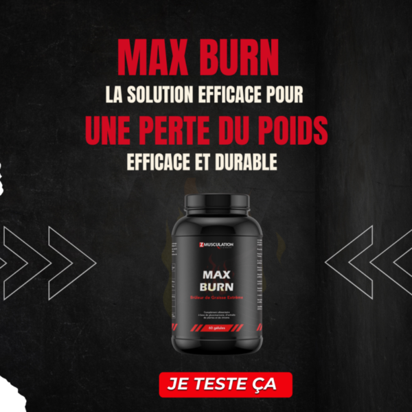 MAX BURN - CURE DE 1 MOIS