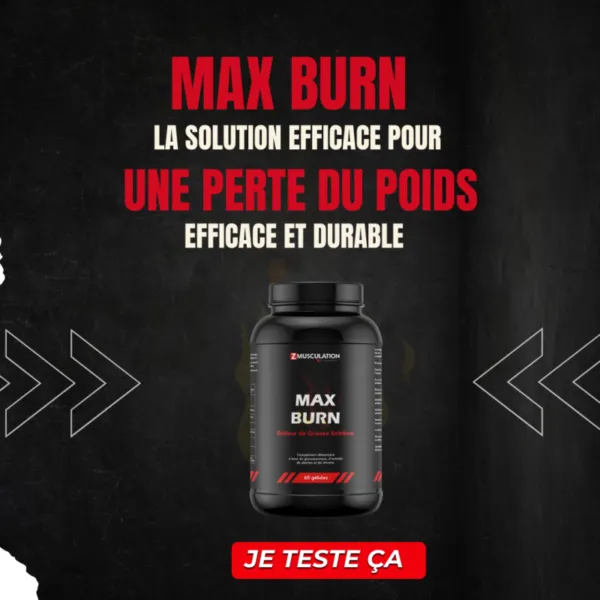 MAX BURN - CURE DE 1 MOIS