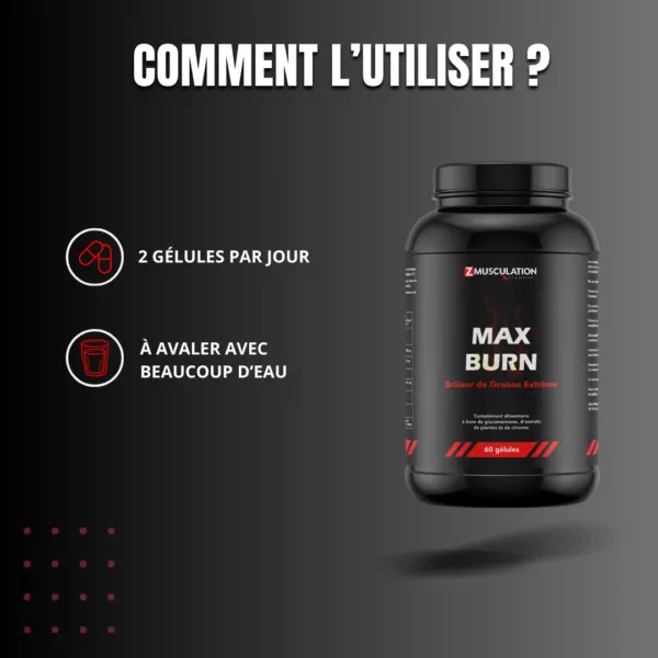 MAX BURN - CURE DE 1 MOIS