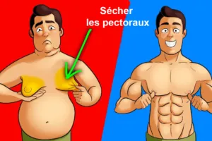 Comment perdre la graisse des pectoraux ?