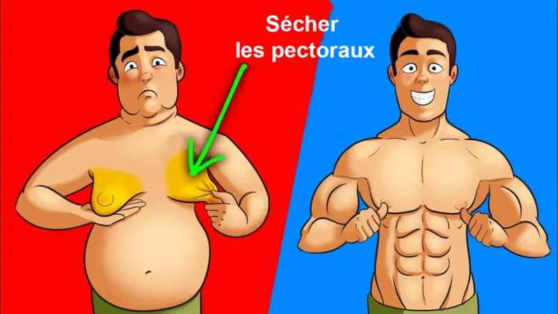 Comment perdre la graisse des pectoraux ?