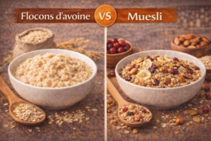 Flocons d’avoine vs Muesli