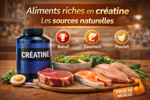 Aliments riches en créatine