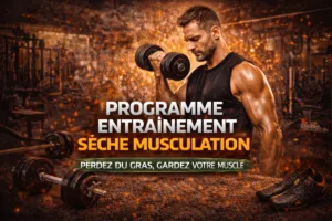 Programme entraînement sèche musculation