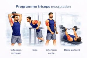 Programme triceps musculation