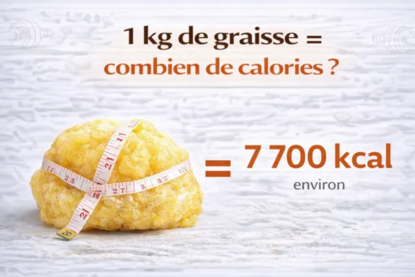 Combien de calories dans un kilo de graisse