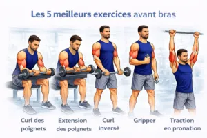 Les 5 meilleurs exercices avant bras