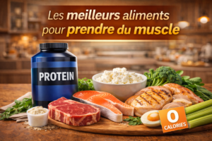 Les meilleurs aliments pour prendre du muscle