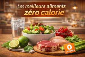 Les meilleurs aliments zéro calorie