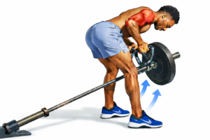 exercice Rowing barre T
