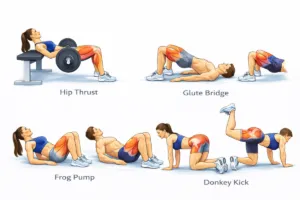 exercices fessiers