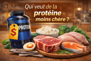 protéine moins chère