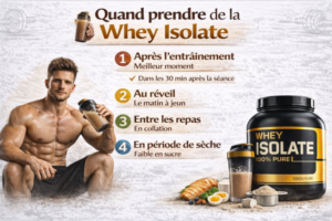 Quand prendre de la whey isolate