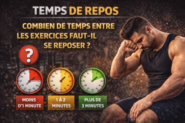 Combien de temps entre les exercices faut-il se reposer ?