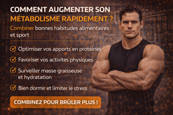 Comment augmenter son métabolisme rapidement ?
