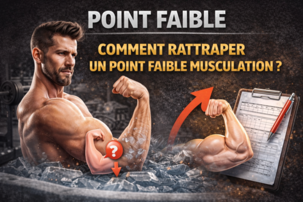 Comment rattraper un point faible musculation ?