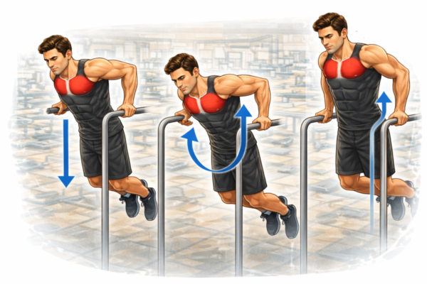 Dips aux barres parallèles : Comment faire cet exercice ?