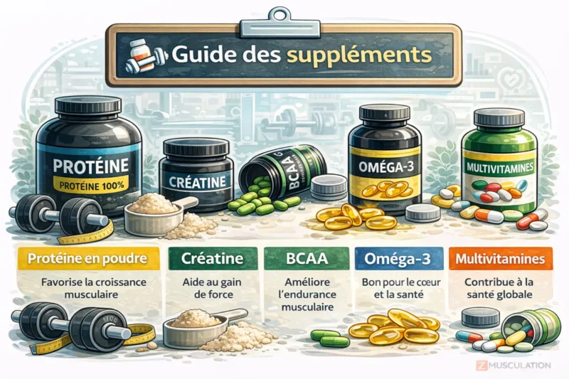 Guides des suppléments