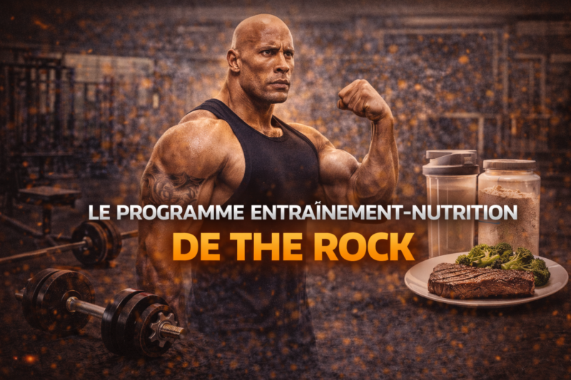Le programme entraînement-nutrition de the Rock