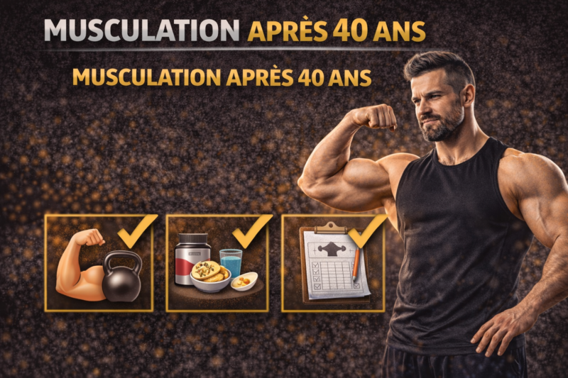 Musculation après 40 ans