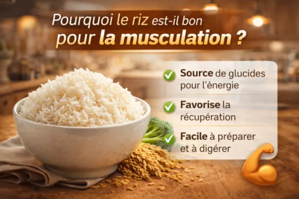 Pourquoi le riz est-il bon pour la musculation _