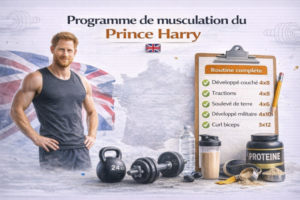Programme de musculation du Prince Harry