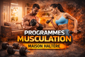 Programme musculation maison haltère
