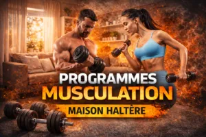 Programme musculation maison haltère