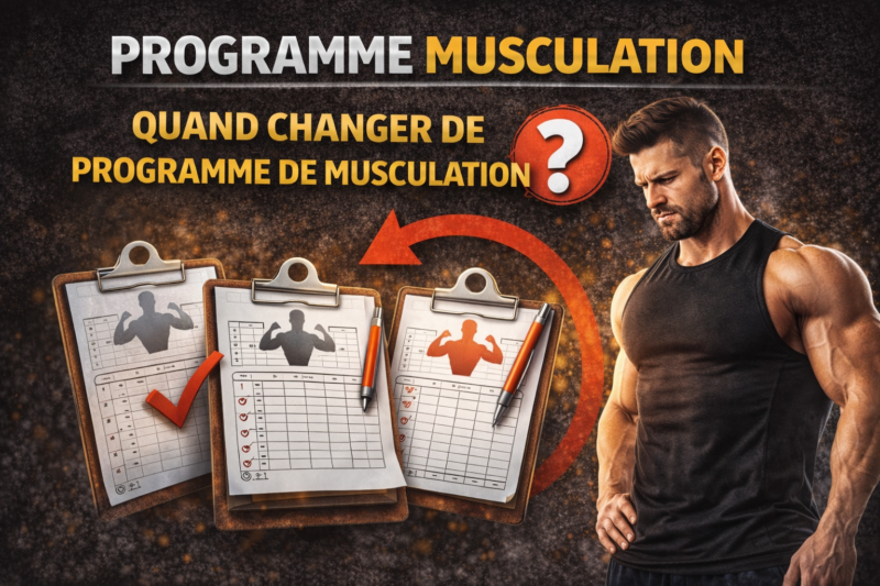 Quand changer de programme de musculation ?