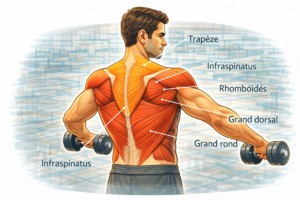 anatomie muscles dos