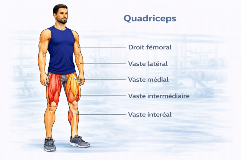 anatomie quadriceps